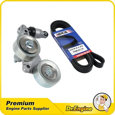 Serpentine Belt w/ Tensioner Assembly fit Honda Accord Pilot Odyssey 3.5L - Image 1 of 4