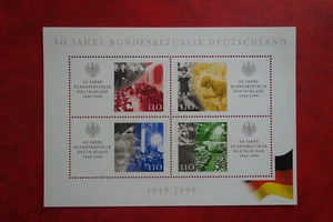 BRD Bund 1999 Block 49 MiNr. 2051-2054 50 Jahre BRD postfrisch TOP - Bild 1 von 2