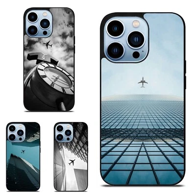 Flying Over Building Plane Universal Cover For Samsung Galaxy Apple - Image 1 of 4