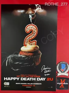 Jessica Rothe handsigniert signiert 11x17 Foto Tree Happy Death Day 2 Beckett COA - Bild 1 von 4