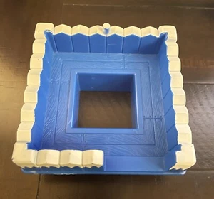 Lincoln Logs Guard Tower Lookout Frontier Blue Replacement Part M-7326 2 Snowy - Picture 1 of 10