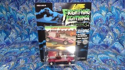  JOHNNY LIGHTNING ПУГАЮЩИЕ МОЛНИИ СЕРФИНГ КАТАФАЛК ФИОЛЕТОВЫЙ ЦВЕТ    - Изображение 1 из 4