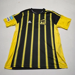 Al Ittihad Adids Jersey Saudi Arabia Soccer Football Size L Majed #11 Short Slee - Picture 1 of 10