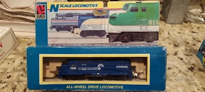 Life-Like N Scale GP-38 Diesel Locomotive Conrail #7941 - Image 1 of 3