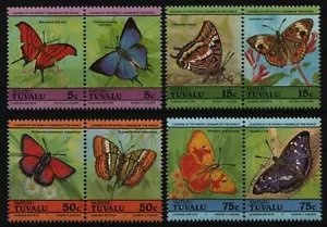 Tuvalu - Vaitupu 1985 - Mi-Nr. 45-52 ** - MNH - Mariposas / Mariposas - Imagen 1 de 1