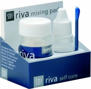 Inómero de vidrio autocurado SDI Riva cemento restaurador 15 grm - Imagen 1 de 3