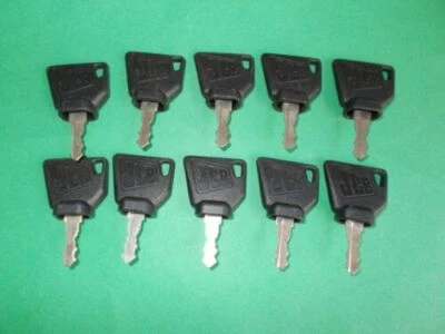 JCB Parts 3CX - Genuine JCB Ignition Keys (10 PCS) - Image 1 of 3