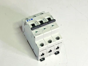 Lot of 7: Eaton FAZ-C16/3 - 16 Amp 3 Pole Industrial Miniature Circuit Breakers - Picture 1 of 2