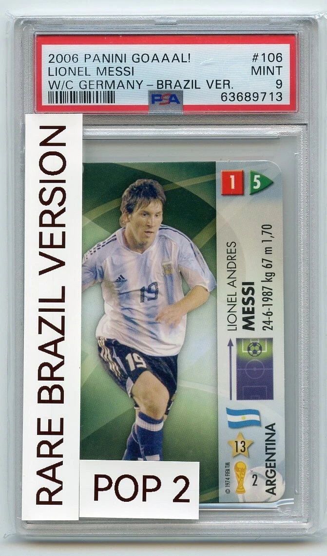 2006 Panini GOAAAL! World Cup Lionel Messi #106 for sale | eBay