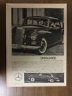 M072 Mercedes-Benz B&W Advertisement 1959 300d Hardtop Sedan 6/59