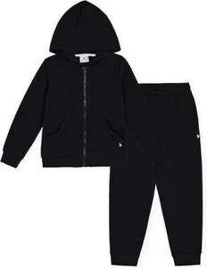 LONDON FOG Boys Fleece Sweatsuit Hoodie and Sweatpants Size 8 - Picture 1 of 3