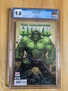 INCREDIBLE HULK #2 CGC 9.8 - JOSHUA CASSARA COVER! - Picture 1 of 4