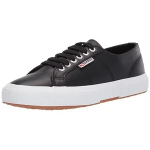 Zapatilla deportiva Superga 2750 Nappa para mujer (negro/blanco) talla 8 39 EUR - Imagen 1 de 7
