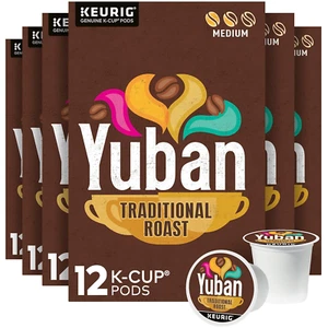 Cápsulas de café Yuban tradicional tostado Keurig K taza 72 unidades 6 cajas de 12 - Imagen 1 de 9