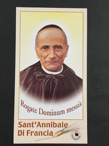 holy card relic santino reliquie reliquia "SAINT ANNIBALE DI FRANCIA" - Picture 1 of 2