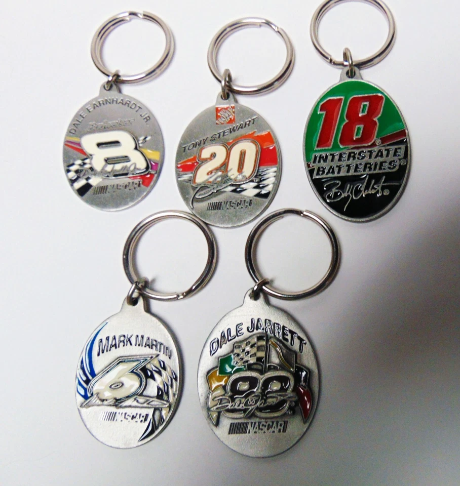 NASCAR Elige tu conductor - Llavero - Martin, Labonte, Wallace, Jarrett, Stewart Foto 1 de 1