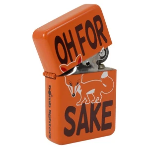 For Fox Sake Funny Joke Windproof Lighter Gift Boxed Present for Him or Her - Picture 1 of 3