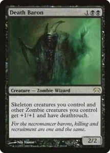 MTG - Death Baron Planechase - Picture 1 of 1