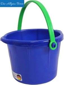 Spielstabil 7204 Eimer classic blau 1,25l Sandkasten Sandspielzeug Strand Neu - Bild 1 von 2