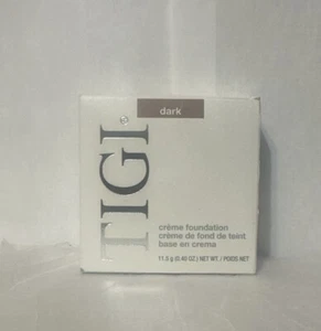 TIGI All-In-One Foundation & Powder-New In Box-0.40oz-Dark Crème Foundation - Picture 1 of 6