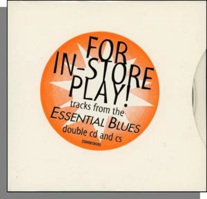 House of Blues - Essential Blues, In-Store Promo Sampler! - New 15 Song CD! - Foto 1 di 2