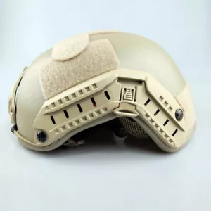FAST NIJ IIIA Ballistischer Helm taktisch UHMW-PE kugelsicher hellbraune Mütze L Größe - Bild 1 von 7