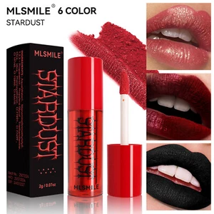 Pearl Glitter One-Swipe Lipstick Shine Matte Velvet Long Lasting Lip Gloss - Picture 1 of 10