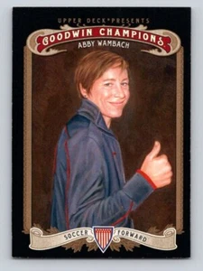 2012 UD Goodwin Champions   #79 Abby Wambach FREE SHIPPING! - Picture 1 of 2