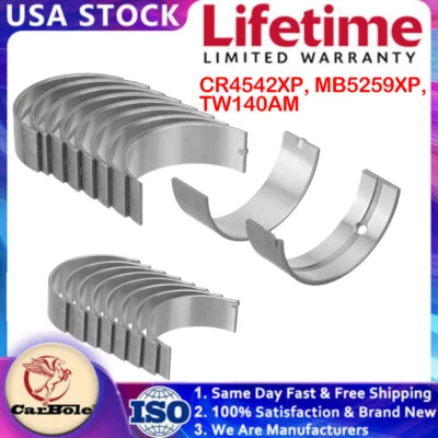 Rodamientos principales y de varilla para Honda Civic CR-V ACORD Acura RSX TSX 2002-11 2,4 L 2,0 L Foto 1 de 4