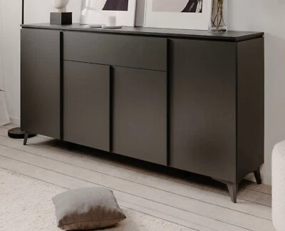 Sideboard Kommode grau Smit Schiefer Wohnzimmer Esszimmer Anrichte 177 cm Visby - Bild 1 von 4