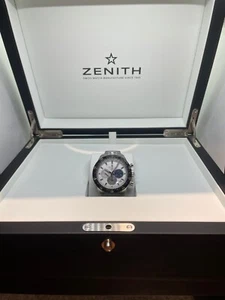 Zenith Chronomaster Sport, white dial chronograph El Primero 41mm B&P '24 - Picture 1 of 10