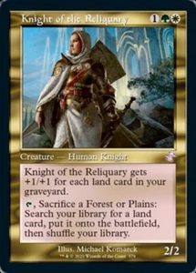 MTG KNIGHT OF THE RELIQUARY EXC - CAVALIERE DEL RELIQUIARIO - TSR X EN - MAGIC - Picture 1 of 1