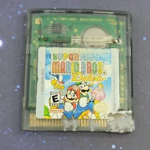 Super Mario Bros. Deluxe (Nintendo Game Boy Color, 1999) Cartridge Only, Damaged - Picture 1 of 6