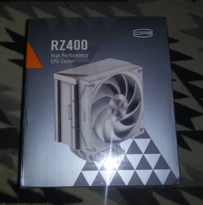 PC Cooler RZ400 180W TDP CPU Cooler NEW Sealed Intel 115x/1200/1700 AM4 AM5 - Image 1 of 4