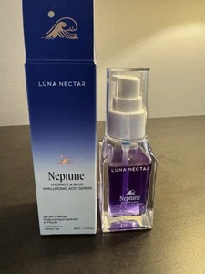 Luna Nectar Neptune Hyaluronic Acid Hydrate & Blur Serum 30 ml 1.01 oz Full Size - Picture 1 of 5