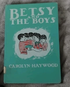 Betsy And The Boys Carolyn Haywood Ex Library 1945 Hardcover - Picture 1 of 14