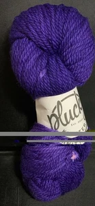 Hilo Plucky Knitter - voluminoso “petunia” 100% lana merino SW 130 yardas ¡NUEVO! - Imagen 1 de 3
