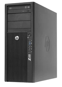 HP Workstation Z420 Intel XEON E5-2695 v2 12 core 32 GO 500 Go SSD+4To HDD NVIDI - Picture 1 of 1