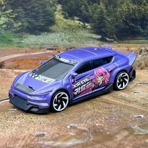 Hot Wheels Custom Kia EV6 Purple 2025 1:64 LOOSE Diecast Car - Picture 1 of 6