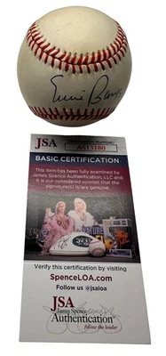 Ernie Banks Signed Baseball. JSA. Rawlings  - Image 1 of 3