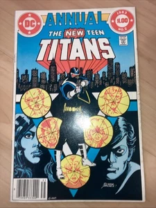 New Teen Titans Annual 2 NEWSSTAND 1st Vigilante (DC Comics 1983) peacemaker - Picture 1 of 10