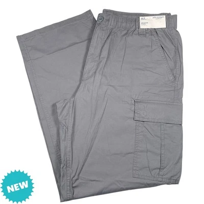 Arizona Jean Co Pants Men's XLT 38x33 Big & Tall Charcoal Gray Skater Flex NEW - Image 1 of 4