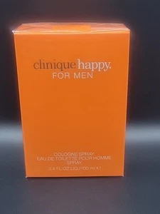 CLINIQUE HAPPY Pour Homme Cologne edt for Men 3.4 oz/100ml ""NIB"" - Picture 1 of 5