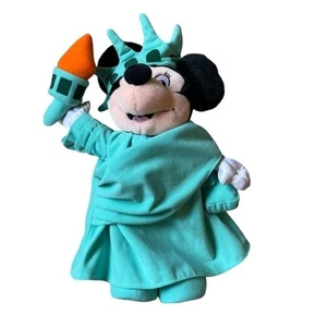 Disney Micky Mouse Statue of Liberty 12” Stuffed Animal - Picture 1 of 6