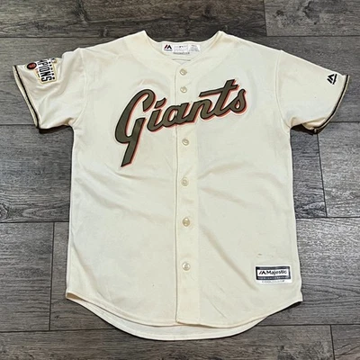 2014 World Series Champions SF Giants World Series Ring Ceremony Jersey Youth L - Image 1 of 4