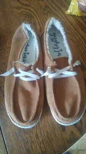 Gypsy Jazz Schuhe Damengröße 9 braun ultraleicht Mokassin Sommer Freizeit - Bild 1 von 2