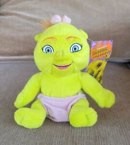 Kellytoy Baby Shrek Bean Bag Plush Pink 6.5" New 