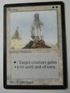 BLESSING : MTG : BETA : 1993  : NEAR MINT : SEE PHOTO'S  - Bild 1 von 10
