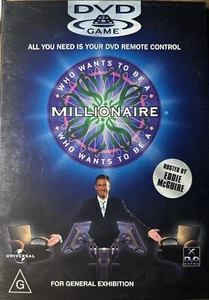 DVD: Who Wants To Be A Millionaire - DVD Video Game, Hosted By Eddie McGuire - Picture 1 of 2