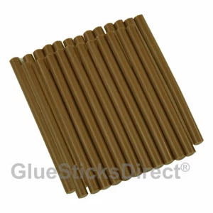 GlueSticksDirect® Brown Hair Fusion Glue Sticks Mini X 4" 24 Sticks - Picture 1 of 6